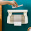 Waterproof Toilet Paper Holder Tissue Roll Stand Box with Shelf Rack Bathroom 4