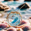 Ocean's Oath Boho Blue Wave Jewelry Set 3pcs 2