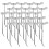 25 X Slatwall Single Hook Pin Shop Display Fitting Hanger Hanger 150Mm 1