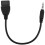 USB jack, AUX, 3.5 mm jack for audio data charging cable black 2