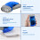 3 LED Dynamo Wind  Flashlight Hand-pressing Crank NR No Battery Torch 5