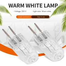 4 pieces 220V 35W G5, 3 broches puissance bi-halogene de blanc chaud