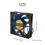 12V  32 70mm 4-Pin Computer Case CFM PWM CPU PC Fan  & Black 10