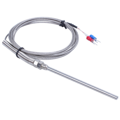 K Typ 0-800 Grader Celsius Termoelementsondsensorer 2M 6.5Ft