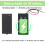 3 Pcs Two Wire Lead /Off  1 x 9V Battery Cell Case Holder 6
