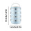 4-Tier Stainless Steel Bento Box with Lid 5