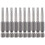 6.3mm Hexagon Shank 4mm T20 Magnetic Tip Torx Screwdriver Bits 10 Pcs 1