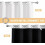 Light Grey Blackout Curtains with Black Liner, 2 Panels 4