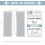 Light Grey Blackout Curtains 42x63 in, 2-Panel Grommet Set 2