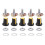5pcs 10K OHM 3 Terminal Linear Taper Rotary Audio B Type Potentiometer 7