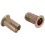 20pcs Flat  Metric Steel M5 Blind Insert Rivet Nut 5
