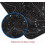 Mousepad Gamer Preto Topográfico 80x30cm 4