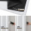 Light Grey Blackout Curtains with Black Liner, 2 Panels 5