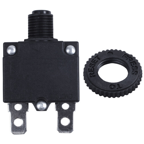 AC 125/250V 10A Circuit Breaker Thermal Overload Protector Black 1