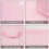 Cube Storage Bins 13x13 in Pink – 8-Pack with Handles 4
