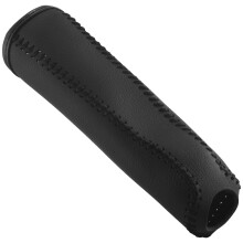 Leather Hand Brake Cover Protective Sleeve For  / Accord /  8, Black + black