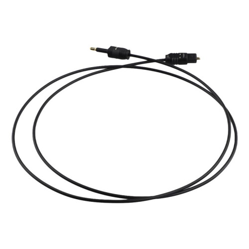 1m 3ft Toslink to  Plug 3.5mm Digital Optical SPDIF Audio Cable Gold Plated