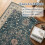 Χαλί Farmhouse Distressed 3x5, Πλενόμενο Αντιολισθητικό Χαμηλό Πέλος για 7