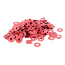 200 Sztuk 3X8X0,7Mm Izolowane PodkłAdki Izolacyjne z WłóKna Dystansowego Czerwone