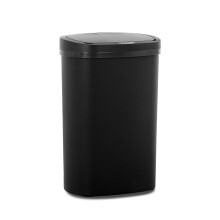 Küchenmülleimer mit Deckel, 13 Gallonen, Schwarz