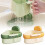 Sink Strainer Basket with Suction Cup, Auto-Dump & Sponge 2
