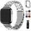 Συμβατό με το Apple Watch Μεταλλικό λουράκι 38 χιλιοστών – Ρυθμιζόμενο λουράκι με θήκη 1