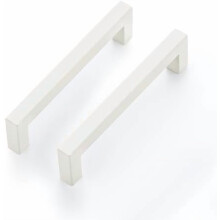 15-Pack Green Square Cabinet Handles, 5" Centre-to-Centre