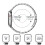 Συμβατό με το Apple Watch Μεταλλικό λουράκι 38 χιλιοστών – Ρυθμιζόμενο λουράκι με θήκη 5