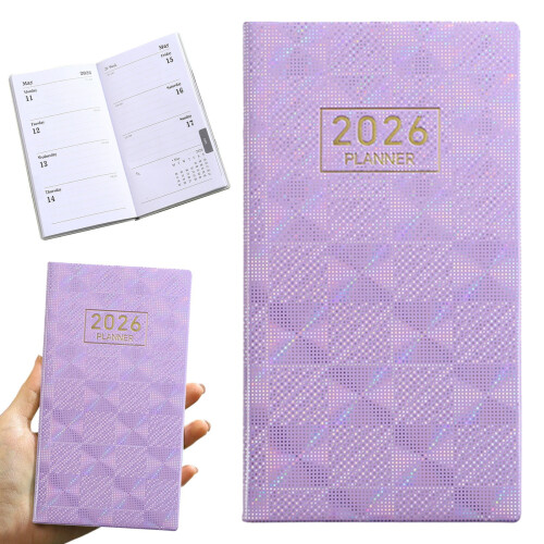 Daily Plan Notebook Blue 1 Book 2026 1