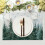 Tischsets mit Winterkiefer-Schneeflockenmuster, 4er-Set, 30 x 45 cm 3