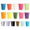 20 Paper Cups (9oz) - Plain Solid Colours Birthday Party Tableware Catering(Red) 10