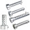 Silver Motorcycle Exhaust Can Muffler Insert Baffle DB Killer Silencer 48mm x 80mm 9