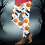 Γυναικείο παντελόνι γιόγκα με θέμα το Halloween και την νυχτερίδα – Εορταστικό κολάν 2