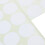 19mm Circles Round Code Stickers Self Adhesive Sticky Labels White 8