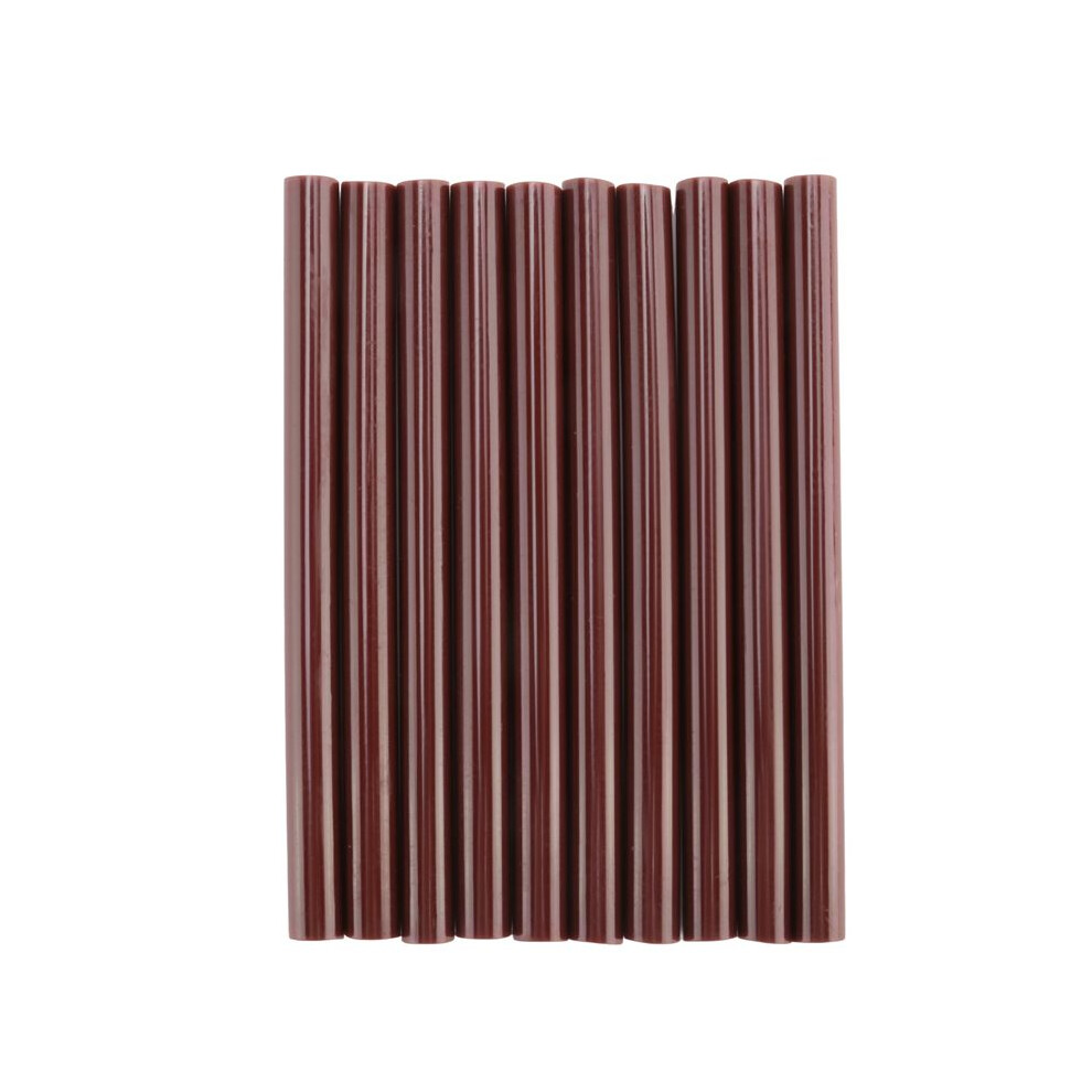 10Pcs 100Mm X 7Mm Adhesive Hot Melt Glue Sticks For Hot Melt Glue Gun Brown 4713799102478