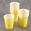 20 Paper Cups (9oz) - Plain Solid Colours Birthday Party Tableware Catering(yellow) 6