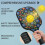 Σετ κουπιών Pickleball με κουπιά από fiberglass σε σχέδια λουλουδιών, 2 μπάλες και τσάντα – 2