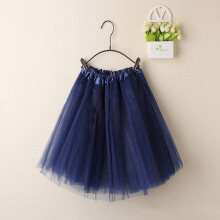 Tutu-Kleid für Damen, Tüllröcke für Damen, Tüllröcke für Erwachsene, Ballett-Miniröcke, Bubble-Rock, Party-Minirock, Marineblau