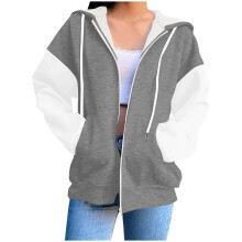 Dam Vinter Casual Stickad Enfärgad Button Down Rund Hals Långärmad Lös Topp Borstad Fleece Tröja Trekvartsärmad Blus för Höst