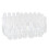 50-pack Empty Clear Plastic Fine Mist Spray Bottles with Microfiber Cleaning Cloth, 20ml Refillable Container Perfect for Cleaning Solutions, Oils, 1