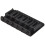 Black 6 string Fixed Hard Tail Guitar Bridge For Strat Guitar 5