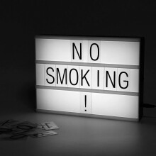 104 Pcs Cinematic Lightbox SubstituiçãO de Letras e NúMeros Sinais Preto para A4 Light Letter Box Sign Message Board 65.4X35Mm (LED Light Box NÃO
