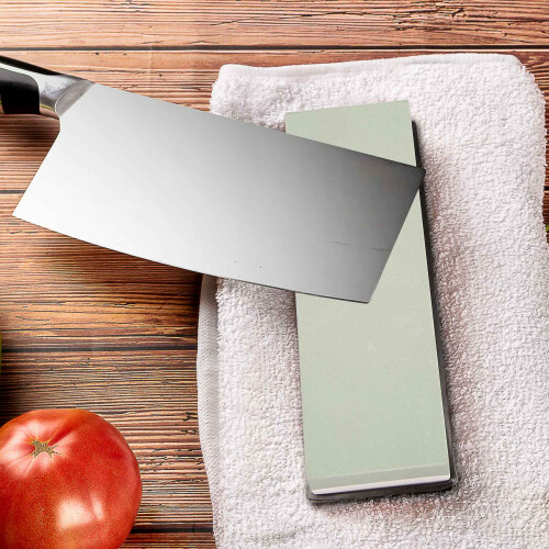 Whetstone Sharpening Stone 1000/4000 Grit - Knife Sharpener Stone - Waterstone Rubber Stone Holder Included 1