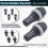 10Pcs 10A AC 250V 5mm x 20mm Panel Mounted Plastic Fuse Holder Socket 4