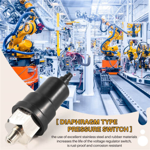 Reliable 1/8 inch Port Adjustable Diaphragm Type Pressure  Nozzle QPM11-NC 2