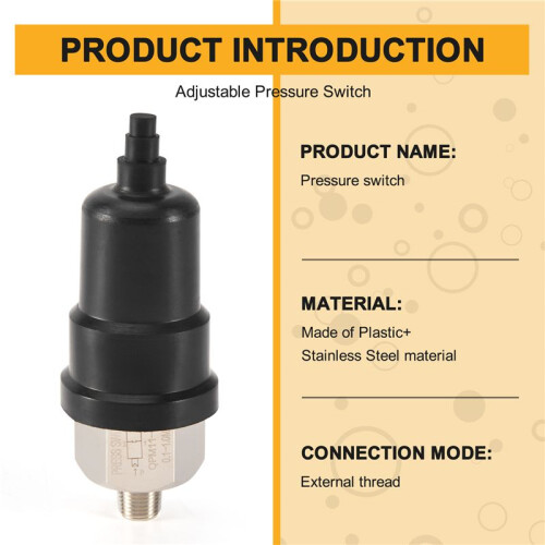 Reliable 1/8 inch Port Adjustable Diaphragm Type Pressure  Nozzle QPM11-NC 1