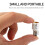 6-Pack E12 to E14 White Bulb Converter LED Light Holder Lamp Adapter Socket Changer High Quality 6