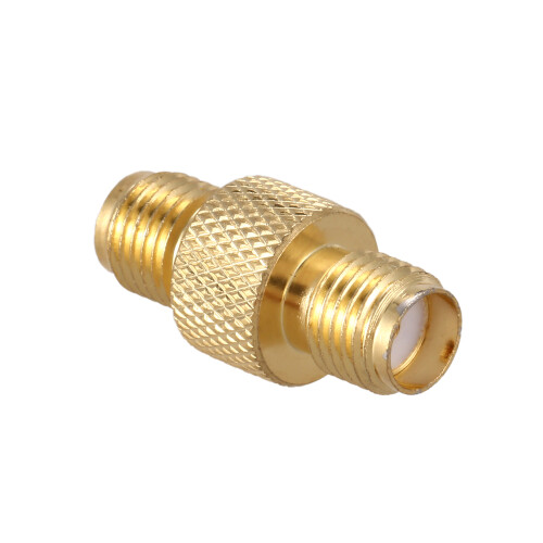 SMA Buchse zu Buchse Adapter RF Koax Stecker Gerade, Gold 2