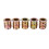 Set of 5 threaded insert M10 x 20 mm for wood 1