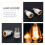 6-Pack E12 to E14 White Bulb Converter LED Light Holder Lamp Adapter Socket Changer High Quality 4